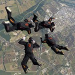 Paracadutismo: SeiUnoZero 4way Team in azione