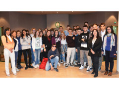 Studenti dell'ITC di Amandola in visita alla Regione Marche