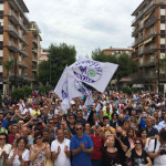 Pubblico per Salvini a Porto San Giorgio