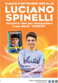 Luciano Spinelli al Centro Commerciale Auchan Porto Sant'Elpidio - locandina