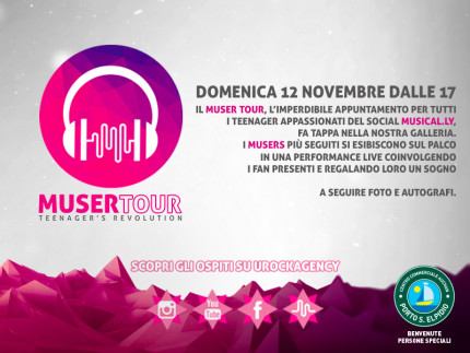 I Muser invadono il Centro Commerciale Auchan Porto Sant’Elpidio