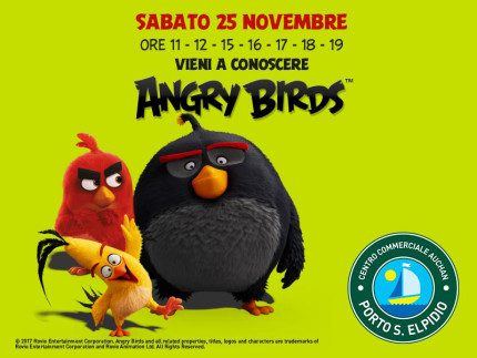 Angry Birds al Centro Commerciale Auchan di Porto Sant'Elpidio