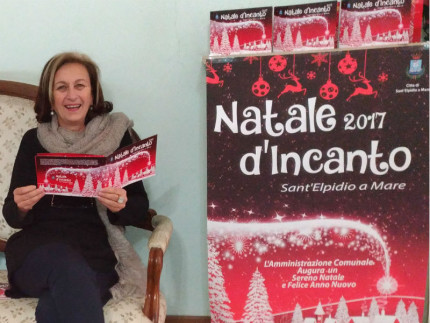 Stefania Torresi presenta il Natale d'incanto a Sant'Elpidio a Mare