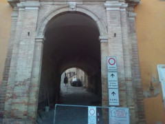 Tunnel sottostante la Biblioteca Spezioli di Fermo