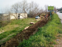 Fermo: lavori in via Salvo D'Acquisto