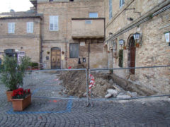 Fermo: lavori a piazzale Azzolino