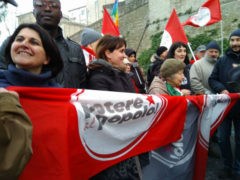 Potere al Popolo alla manifestazione antifascista e antirazzista di Macerata