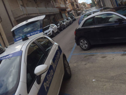 Polizia Municipale in azione sulle vie di Porto San Giorgio