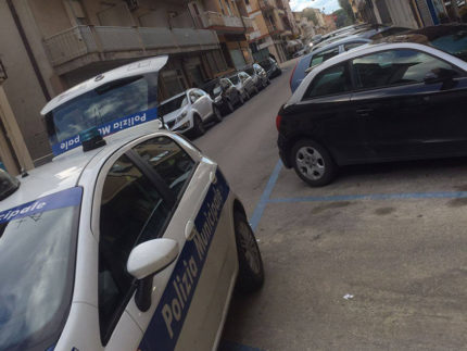 Polizia Municipale in azione sulle vie di Porto San Giorgio