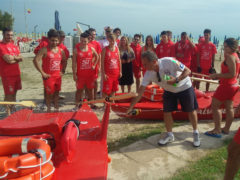 Varo pattini per l'inizio della stagione estiva 2018 a Porto Sant'Elpidio