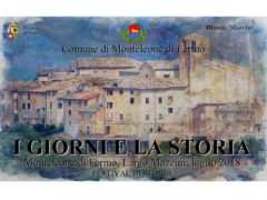 I giorni e la storia - festival a Monteleone di Fermo