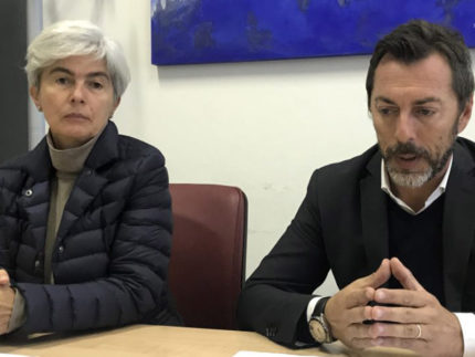 Moira Canigola e Stefano Pompozzi