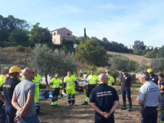 Addestramento e formazione per il gruppo di Protezione Civile di Fermo