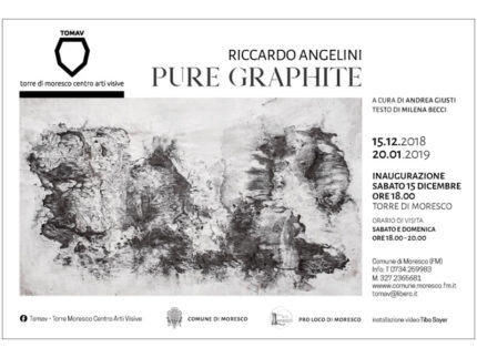 Pure Graphite - mostra di Riccardo Angelini a Moresco