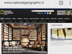 Biblioteca Spezioli e Sala del Mappamondo di Fermo sul sito del National Geographic