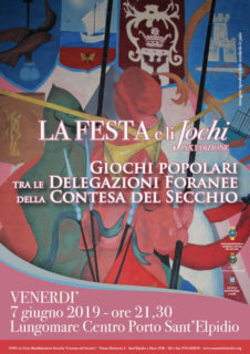 La Festa e li Jochi 2019 a Porto Sant'Elpidio - locandina