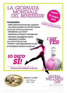 Global Wellness Day 2019 a Monteleone di Fermo