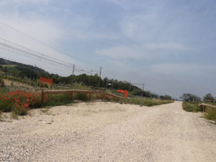 Nuova strada parallela alla ferrovia a Marina Palmense di Fermo