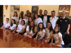 Le ragazze della Emmont Volley ricevute in Comune a Sant'Elpidio a Mare
