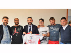 Squadra di Sant'Elpidio a Mare che parteciperà al torneo di calcetto tra i Comuni della provincia di Fermo