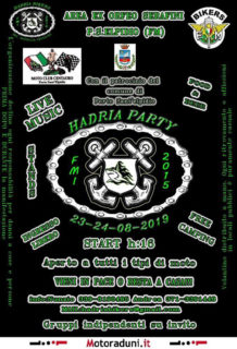 Hadria Party a Porto Sant'Elpidio - locandina