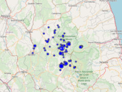 Scossa terremoto 4.1 del 01/09 a Norcia e localizzazione eventi nei 7 giorni precedenti