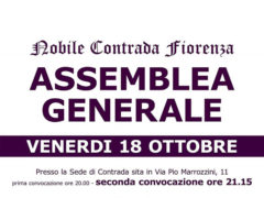 Assemblea Contrada Fiorenza a Fermo