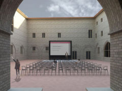 Render progetto ex collegio Fontevecchia di Fermo