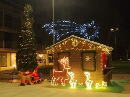 Casetta Babbo Natale a Fermo