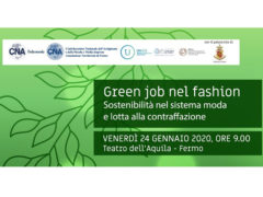 Green job nel fashion - Convegno a Fermo