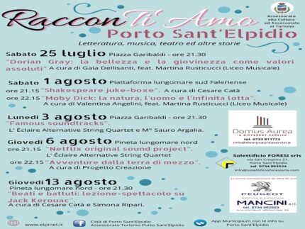 Rassegna RacconTi Amo a Porto Sant'Elpidio