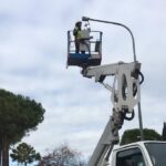 Lavori sull'illuminazione pubblica a Sant'Elpidio a mare