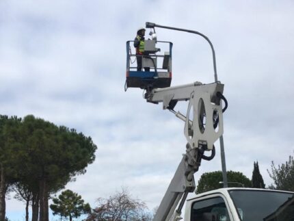 Lavori sull'illuminazione pubblica a Sant'Elpidio a mare