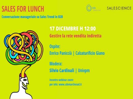 Locandina di "Sales for Lunch"