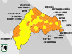 Mappa Provincia Ancona a zone