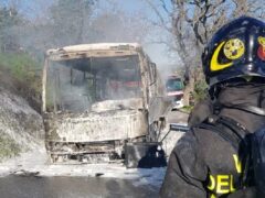 Incendio a Massa Fermana