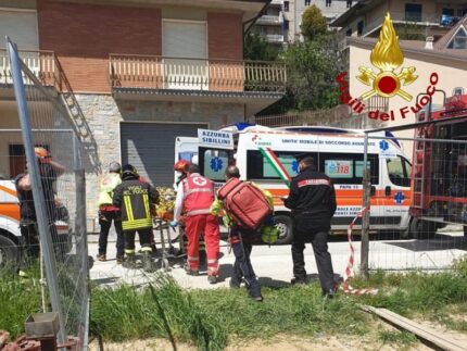 Incidente sul lavoro ad Amandola