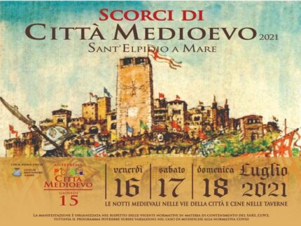 Locandina dell'edizione 2021 di "Città Medioevo"