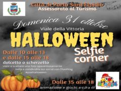 Halloween Selfie Corner a Porto Sant'Elpidio