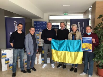 Donazione di Confartigianato a favore dell'Ucraina