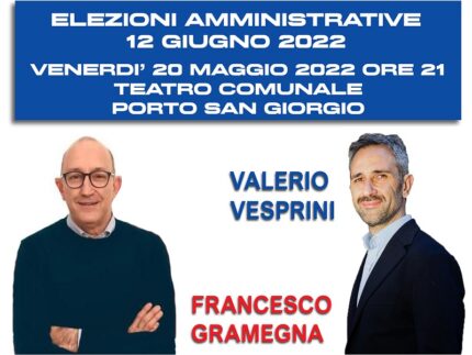 Incontro con i candidati sindaci di Porto San Giorgio