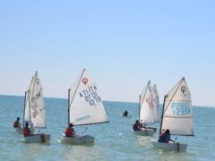 Giovani velisti a Porto Sant'Elpidio