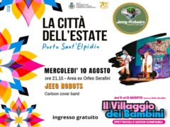 Concerto dei Jeeg Robots a Porto Sant'Elpidio