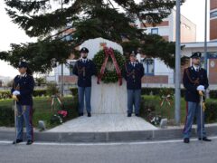 Commemorazione dei defunti alla Questura di Fermo