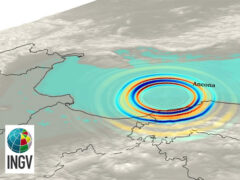 Shakemovie - Propagazione onde sismiche terremoto 9 novembre 2022