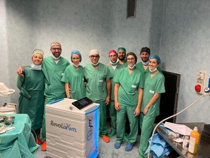 Nuovo laser in dotazione al reparto di Urologia dell'ospedale di Fermo
