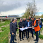 Consegna lavori per il ponte ciclopedonale sul fiume Cesano