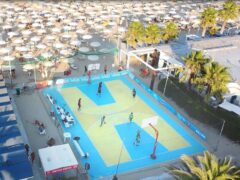 Torneo di beach basket a Porto San Giorgio