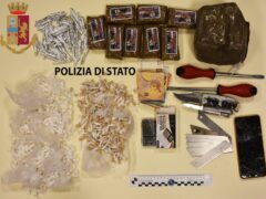 Sequestro di droga effettuato dalla Polizia