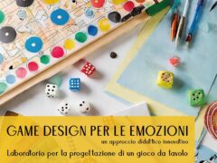 Locandina del progetto "Game Design per le emozioni"